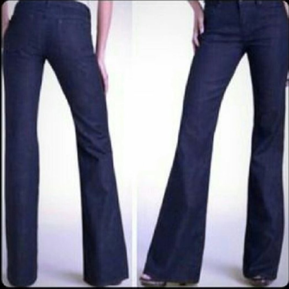 Joe's wide leg trouser denim jeans